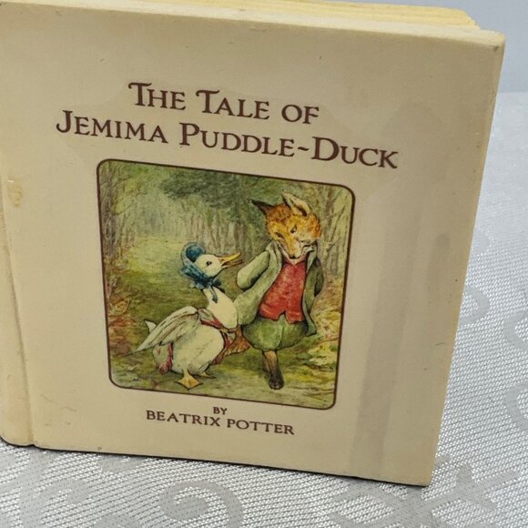 Beatrix Potter Photo Frame 1995 "The Tale Of Jemima Puddle-Duck" Handcrafted Col - Picture 4 of 7